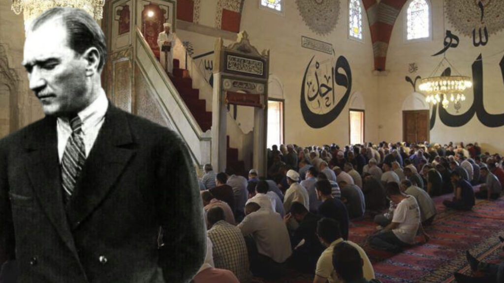 diyanetin 30 agustos hutbesinde ataturkun anilmamasina chplilerden tepki diyanet bilsin ki siz adini anmasaniz da ataturkun adi bu milletin gonlunde her zaman yasayacaktir fPer5z2X