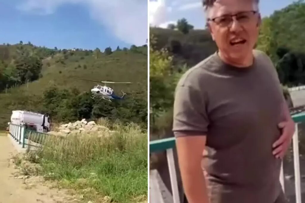 bir ilin konustugu gizemli helikopter yakit ikmali yaparken vatandasa yakalandi tyuD1pv9
