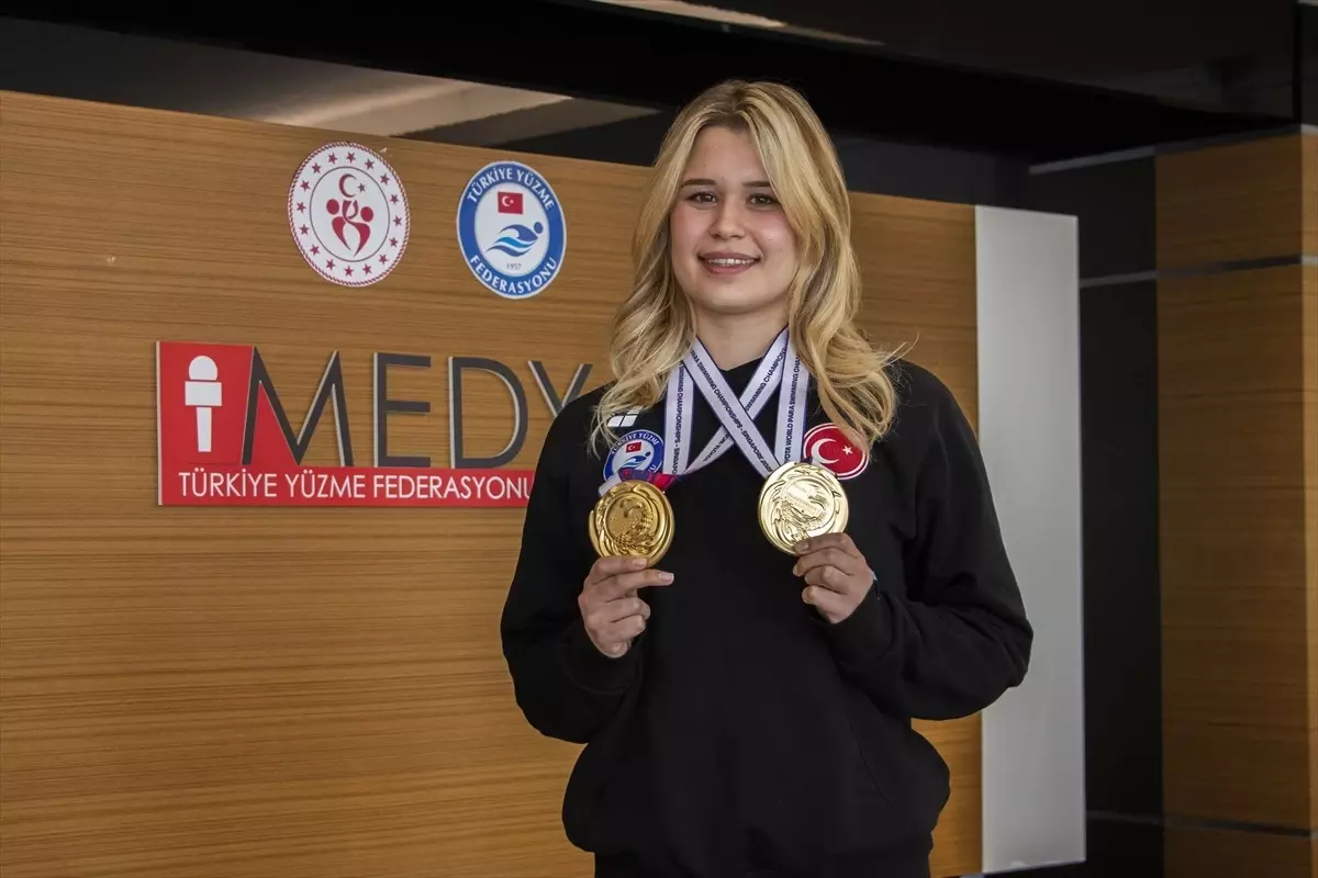 defne kurt altin madalyasini gazzedeki cocuklara armagan etti XFKTMIBa