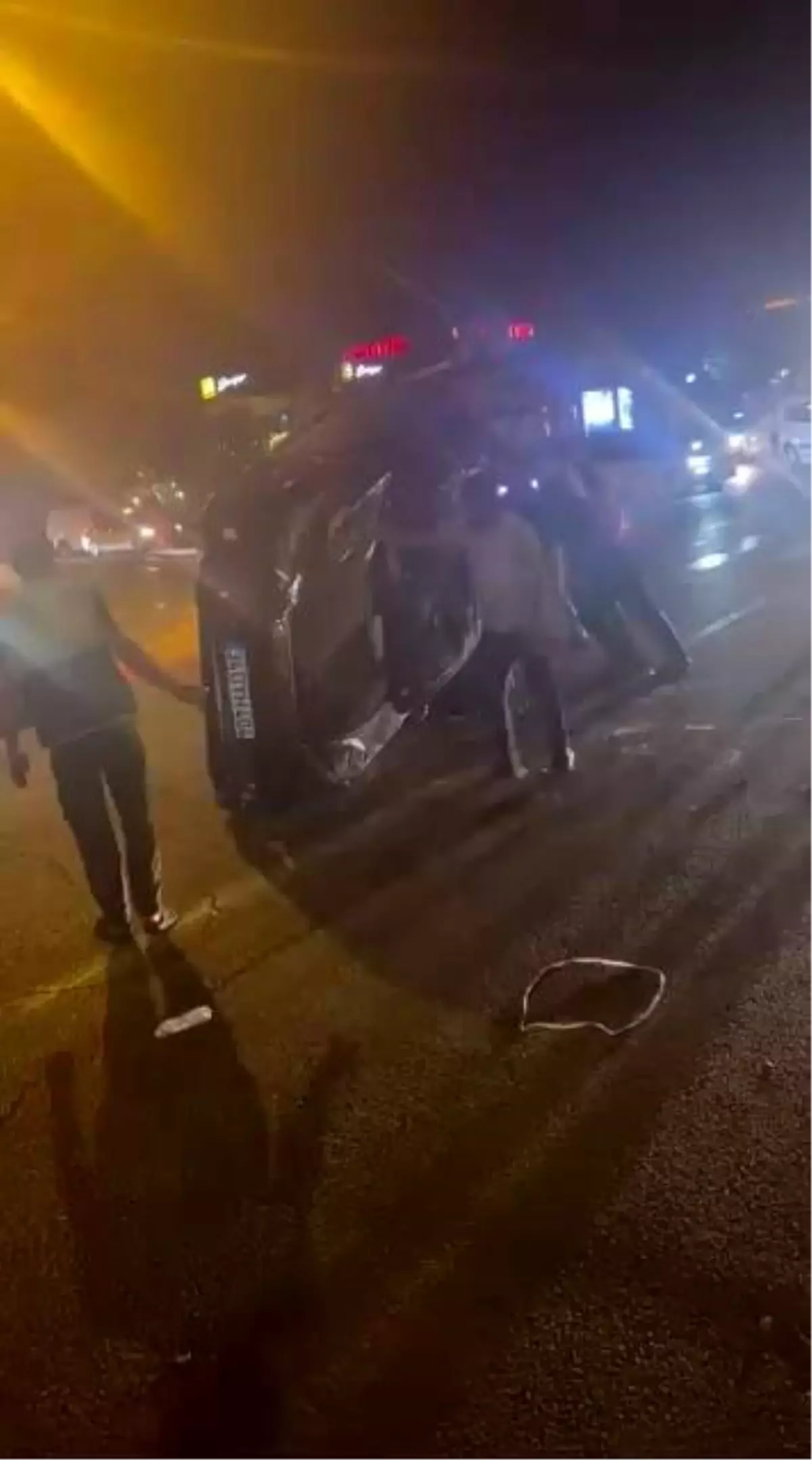 diyarbakirda takla atan aracta 1 yarali SRMIjp1E.jpg