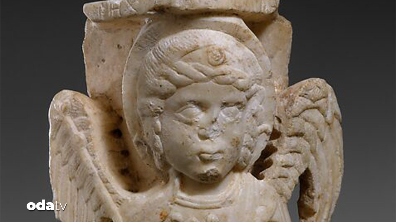 Başmelek Mikail tasvirli sütun başı ve 28 eser yurda dönüyor