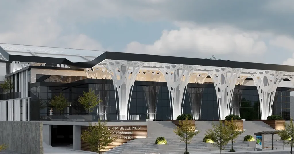 Bursa Yıldırım’da 5 yıldızlı gençlik ve spor merkezi yükseliyor
