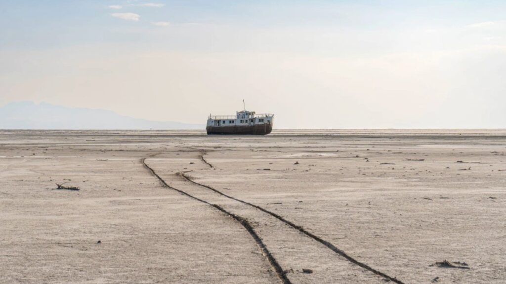 İran’ın yaşadığı kuraklık uzaydan bile görülebiliyor