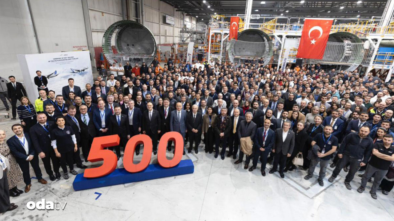 TUSAŞ’tan Airbus’a 500. teslimat